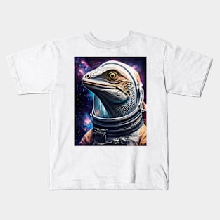 Iguana that reached space Kids T-Shirt